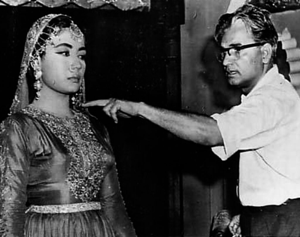 Kamal Amrohi and Meena Kumari
